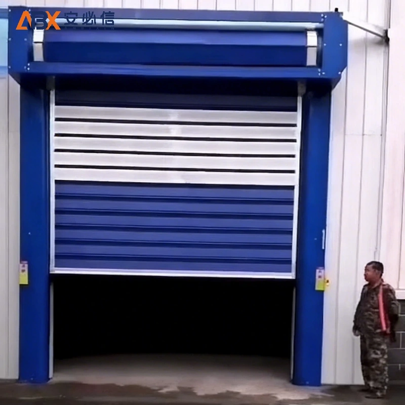 白山金属快速门